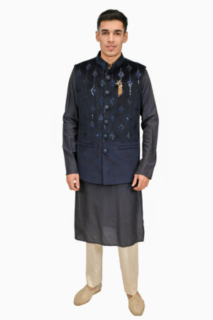 Blue Kurta Pajama Set
