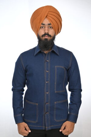 Heavy Denim Blue Shirt