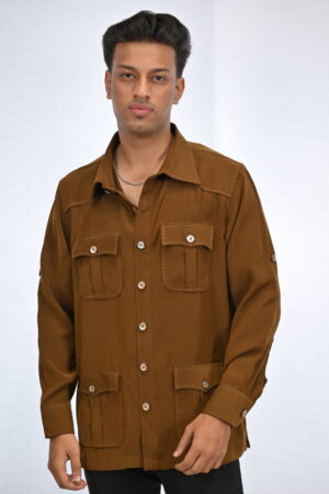 Designer 4 Pockets Shirt