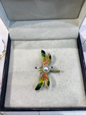 Multi Butterfly Brooch