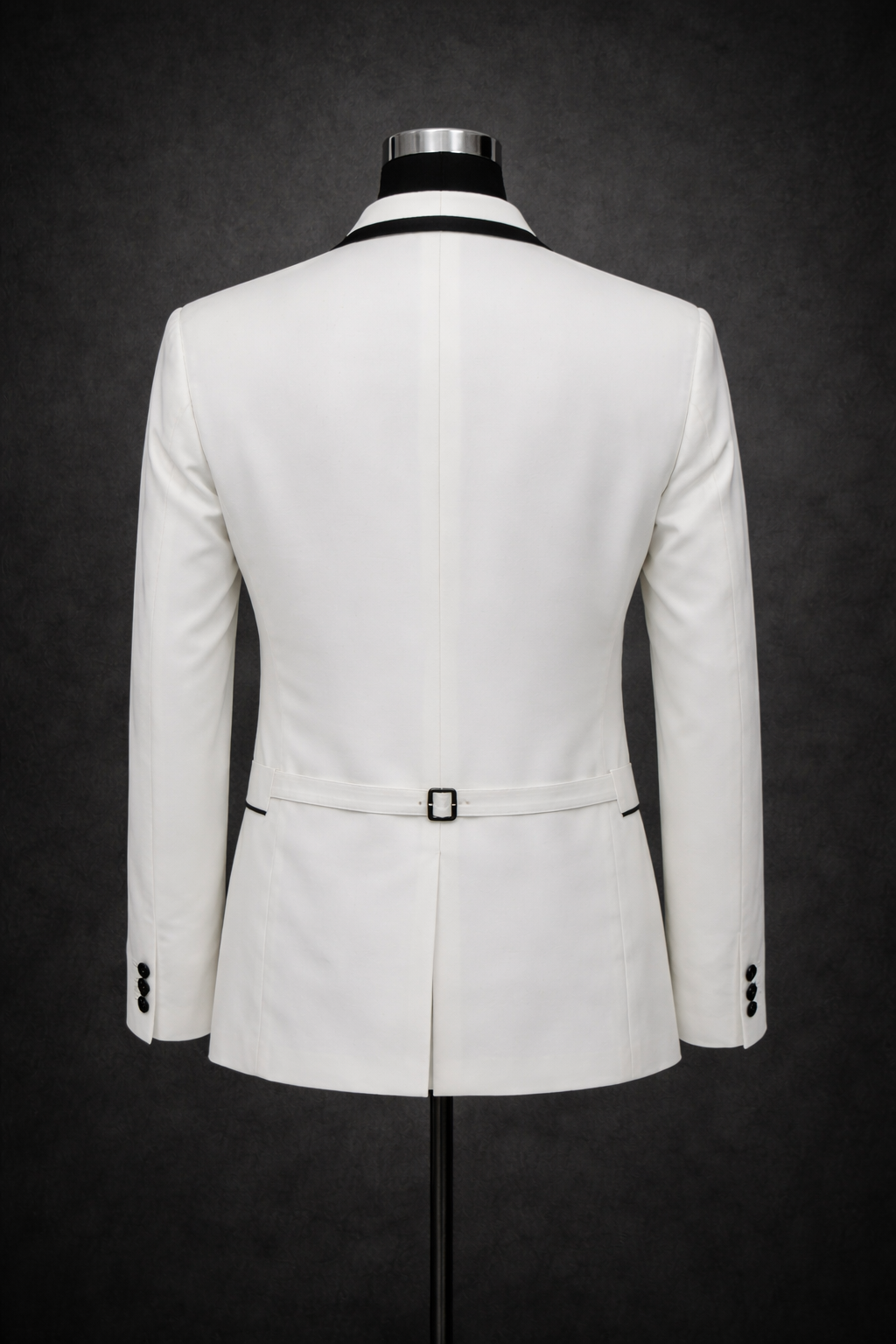 Bright White Single Breasted Premium Designer blazer - Image 2